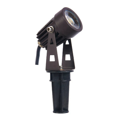 Foco LED para exteriores CD43 de 5 W, direccional, resistente al agua, con haz estrecho para paisajes