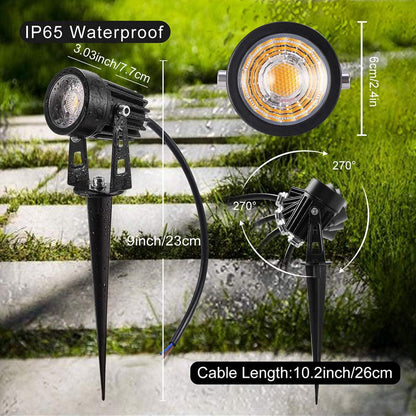 CD43 5W Waterproof LED Landscape Narrow Beam Directional Outdoor Spotlight - Tampa Home & Garden Store