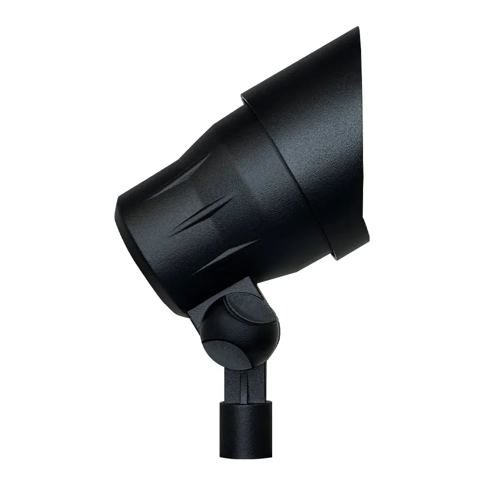 Foco LED direccional de punto único para exteriores CD45, color negro