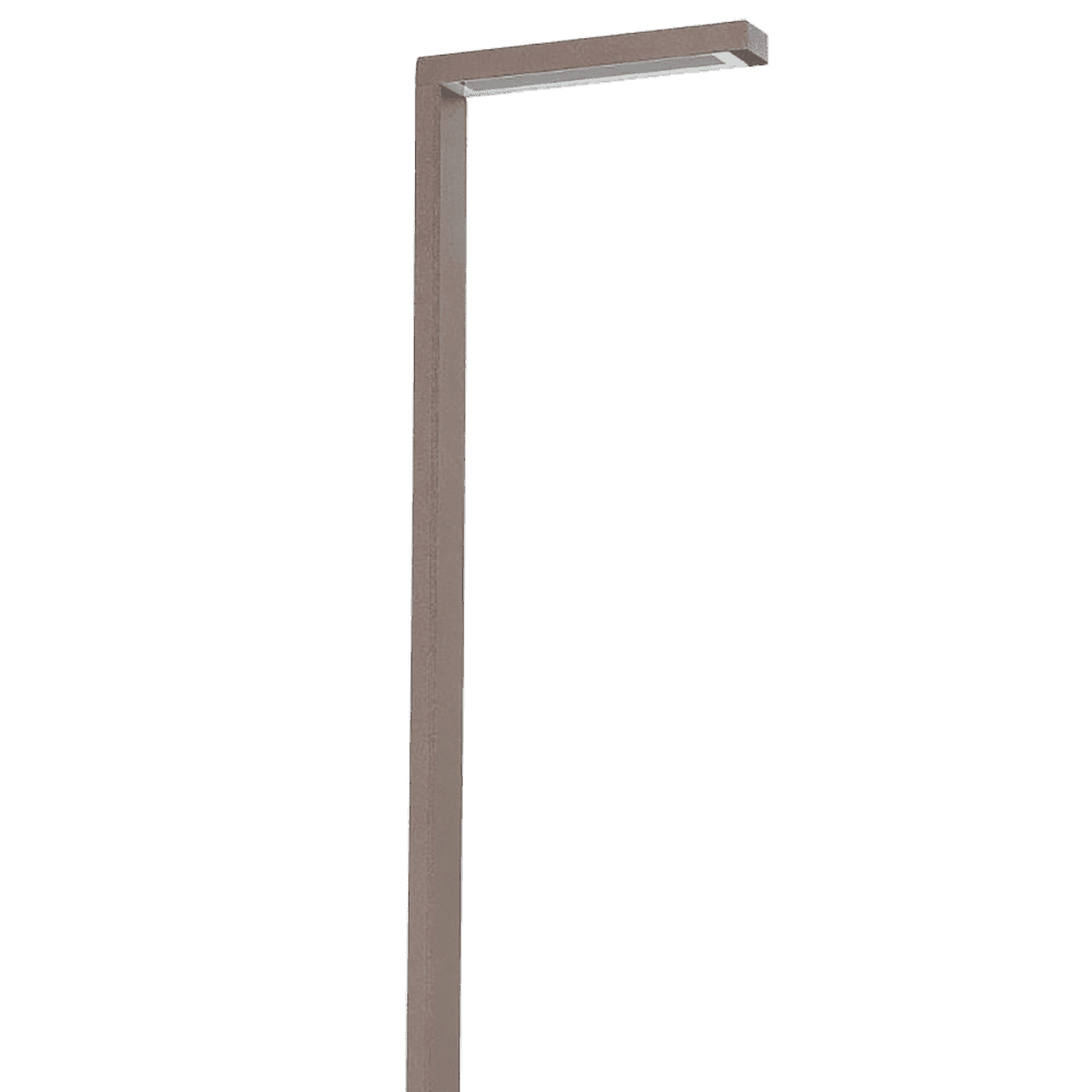 Baliza de camino rectangular con LED de aluminio de bajo voltaje CDPA57