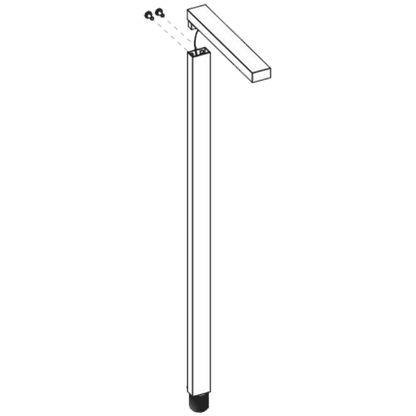 CDPA57 Low Voltage Aluminum LED Rectangular Bollard Path Light