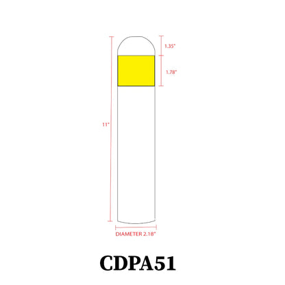 CDPA51 Cast Aluminum Path Light | 3W Integrated LED Low Voltage Landscape Light