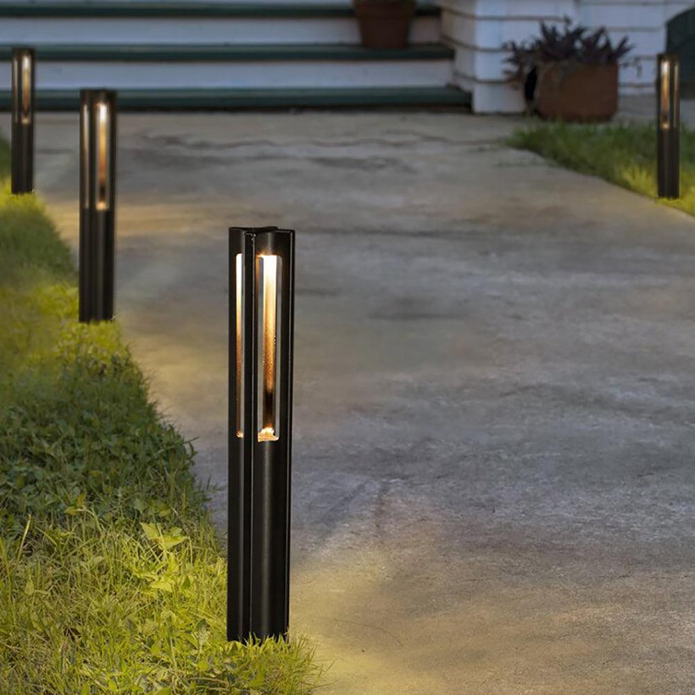 CDPA53 Low Voltage LED Rectangular Bollard Light Outdoor Path Lighting - Tampa soil911.com