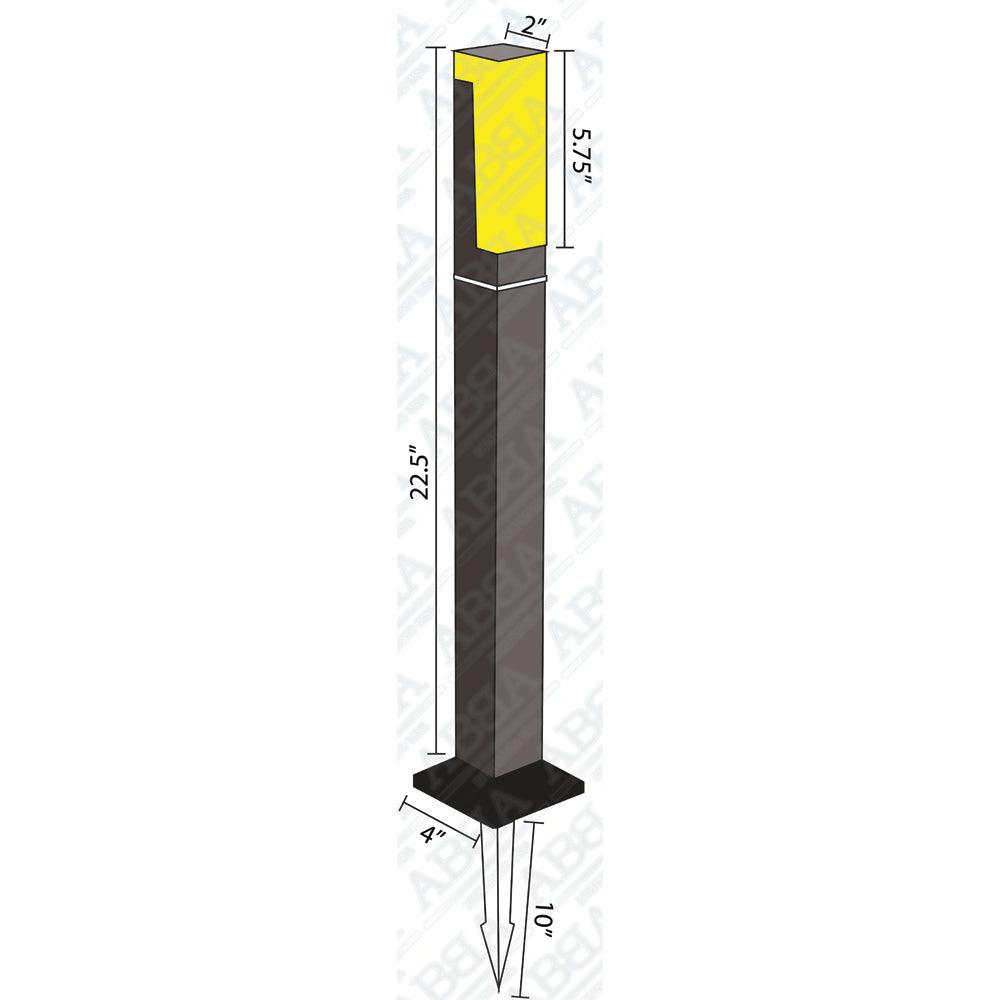 CDPA60 Borne d'éclairage paysager LED basse tension | Éclairage de chemin basse tension