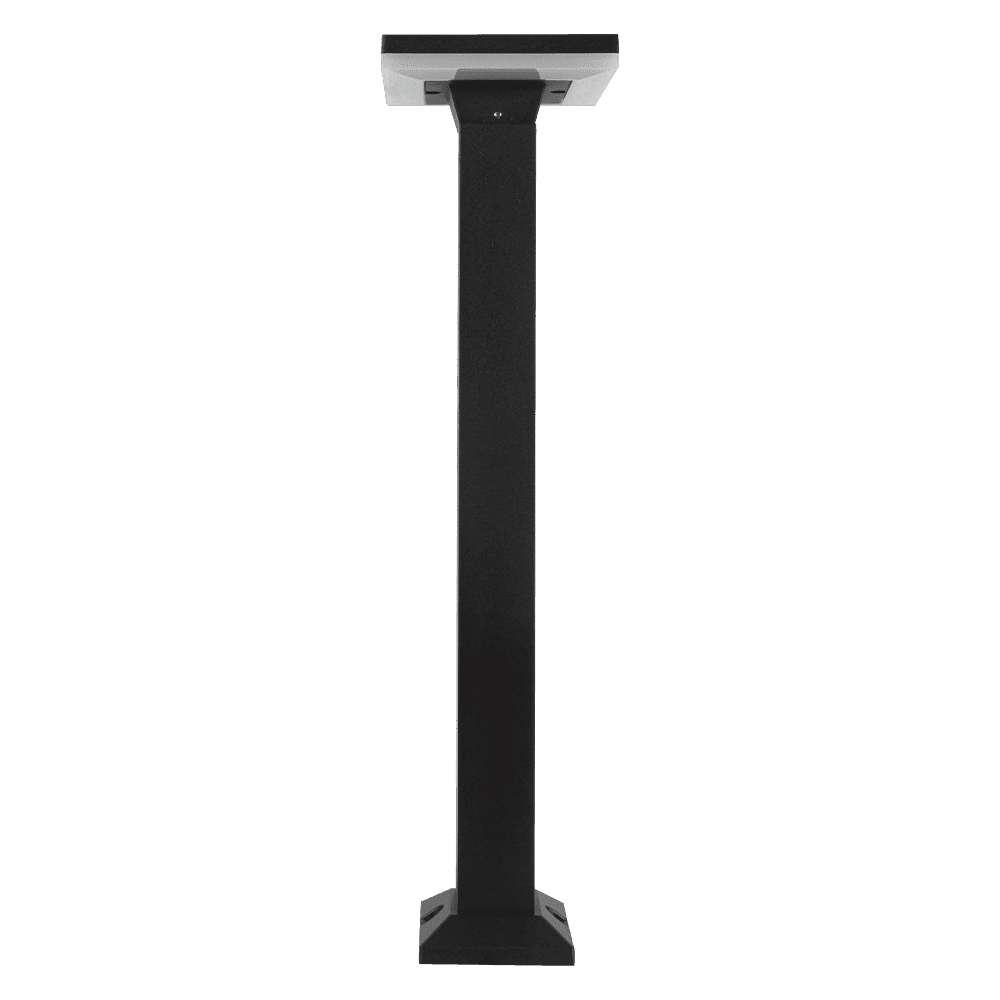 CDPA63 12W Bollard Pathway Lighting LED Square Top Modern Low Voltage - Tampa soil911.com