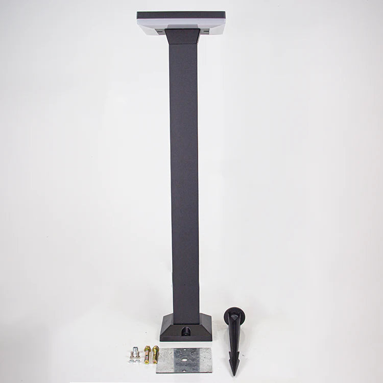 CDPA63 12W Bollard Pathway Lighting LED Square Top Modern Low Voltage