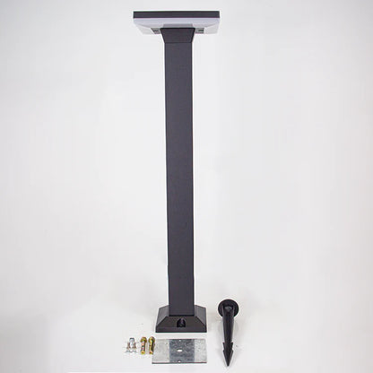 CDPA63 12W Bollard Pathway Lighting LED Square Top Modern Low Voltage