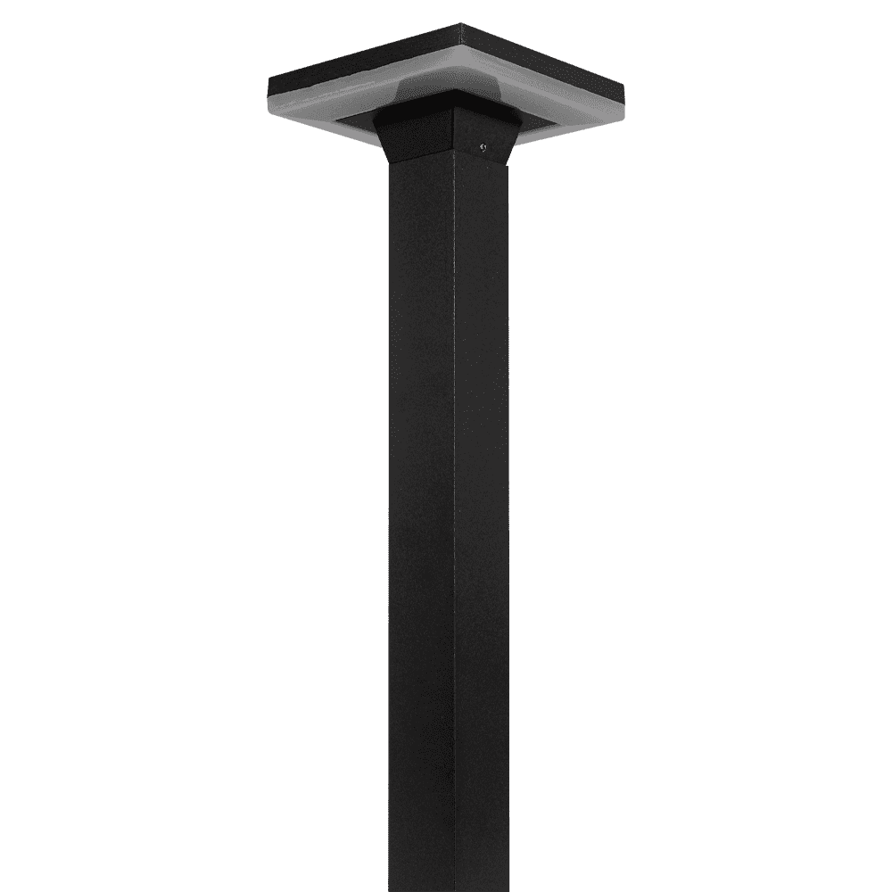 CDPA63 12W Bollard Pathway Lighting LED Square Top Modern Low Voltage
