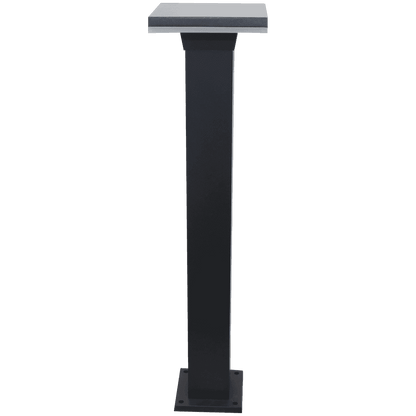 CDPA63 12W Bollard Pathway Lighting LED Square Top Modern Low Voltage