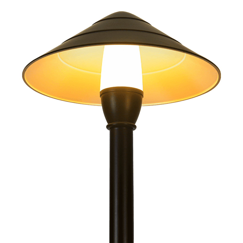 Foco LED de bajo voltaje con forma de sombrero giratorio con cuentas CDPA65 de 3 W y 12 V