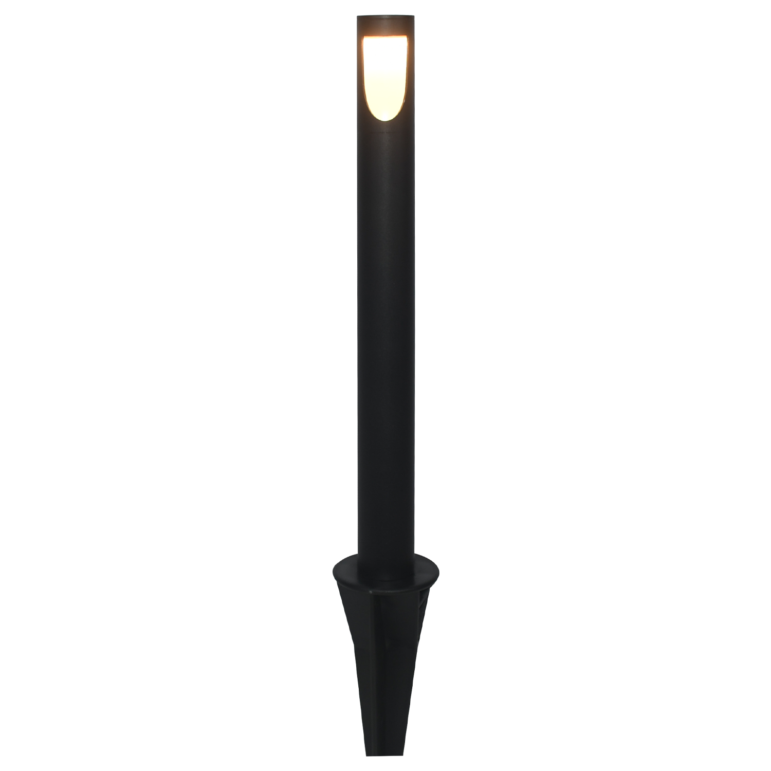 CDPA67 3W LED Uni Directional Slit Cylinder Bollard Path Light Low Voltage Outdoor Landscape Lighting - Tampa soil911.com