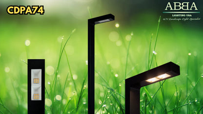 CDPA74 Heavy Duty Black Cast Aluminum LED Outdoor Landscape Path Light 7W 12V - Tampa Home & Garden Store