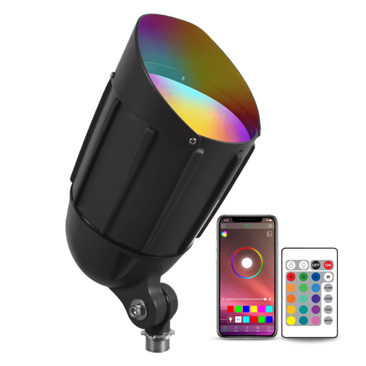CDR30 30W Smart Bluetooth RGBW Narrow Beam Directional Outdoor Landscape Spotlight - Tampa Home & Garden Store