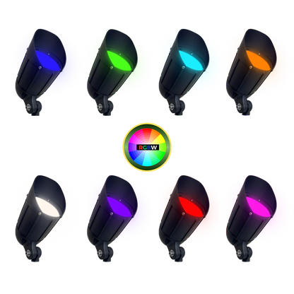 CDRA12 12W Smart Bluetooth RGBW Narrow Beam Directional Outdoor Landscape Spotlight