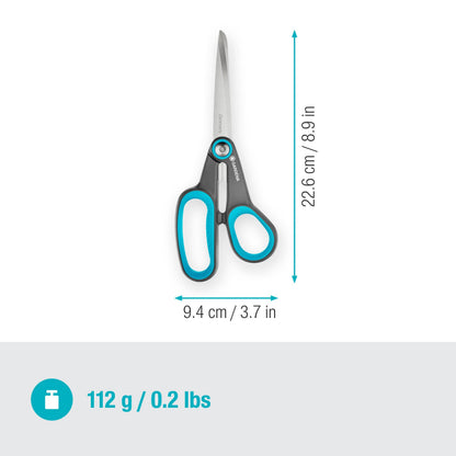 MultiCut Scissors with teal handles and stainless steel blades by Gardena on Tampa Home & Garden Store