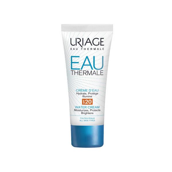 Uriage Eau Thermale water cream SPF20 face moisturizer 40ml white tube with blue cap on Tampa Home & Garden Store