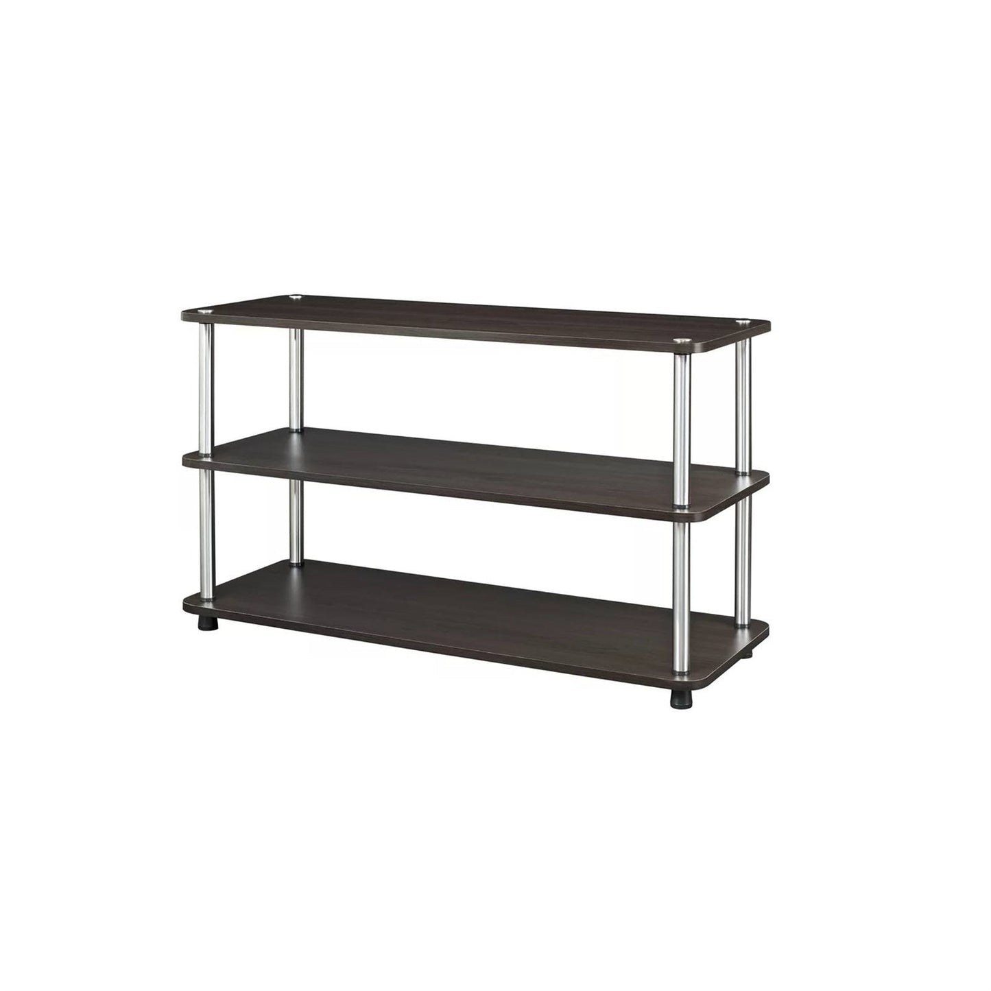 Zapatero moderno de 3 estantes Espresso - Capacidad para hasta 12 pares de zapatos