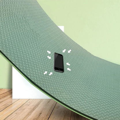 COCOBELA Dual-Sided Yoga Mat – 8mm Extra Thick, Eco-Friendly TPE – Reversible Non-Slip, Waterproof, Lightweight & Odor-Free – 72"x24" for Yoga, Pilates, Stretching & Fitness - Tampa Home & Garden Store