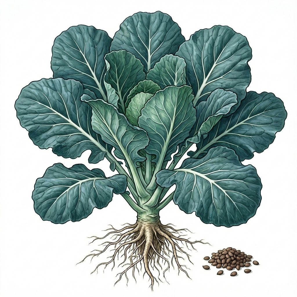 COLLARD GREEN Seeds, Georgia - Tampa Home & Garden Store