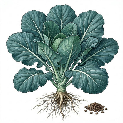 COLLARD GREEN Seeds, Georgia - Tampa Home & Garden Store
