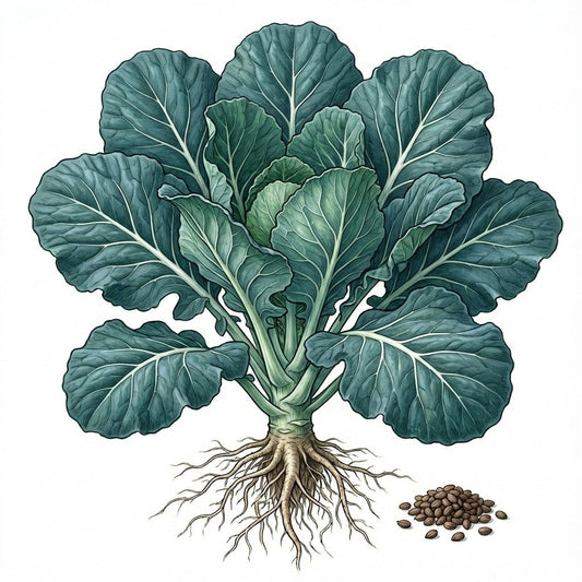 COLLARD GREEN Seeds, Georgia - Tampa Home & Garden Store