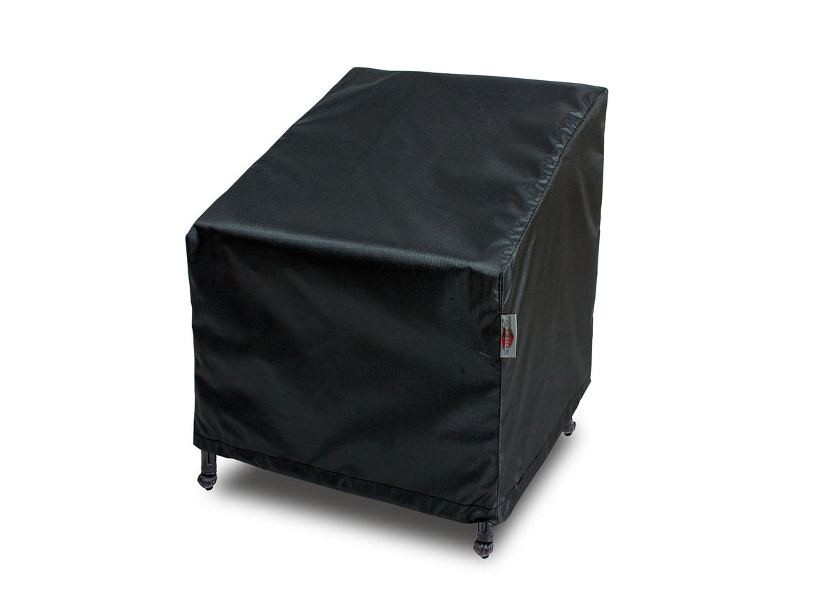 Club Large High Back Chair Cover Mercury black for outdoor furniture on Tampa Home & Garden Store