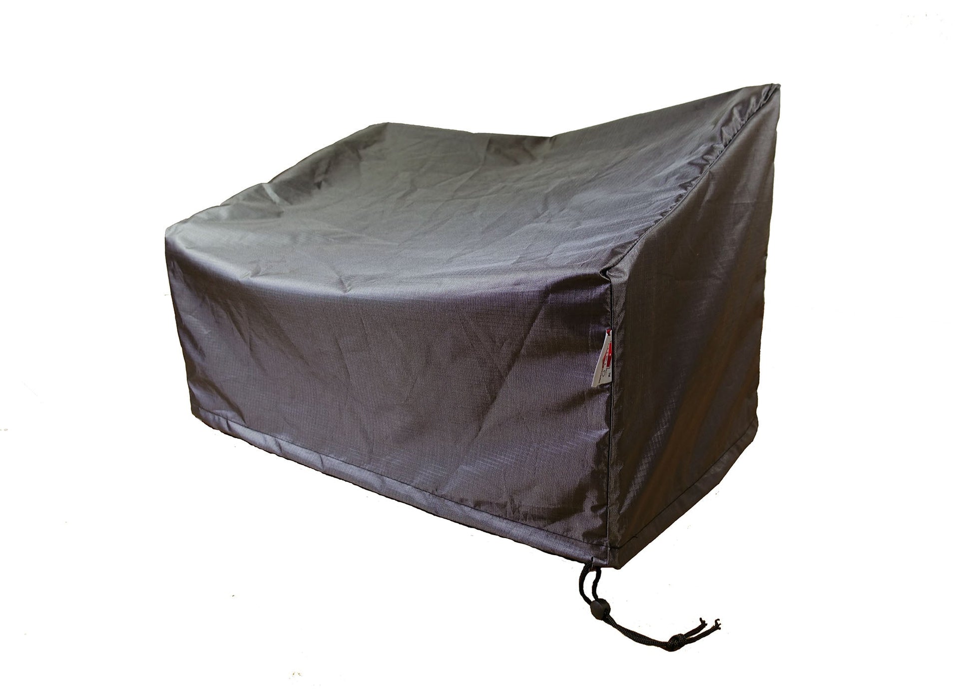 Loveseat cover Shield Outdoor Covers Mercury, 58W x 32D, drawstring bottom on Tampa Home & Garden Store