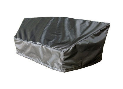 Sofa cover circular wicker by Shield Outdoor Covers charcoal fabric on Tampa Home & Garden Store