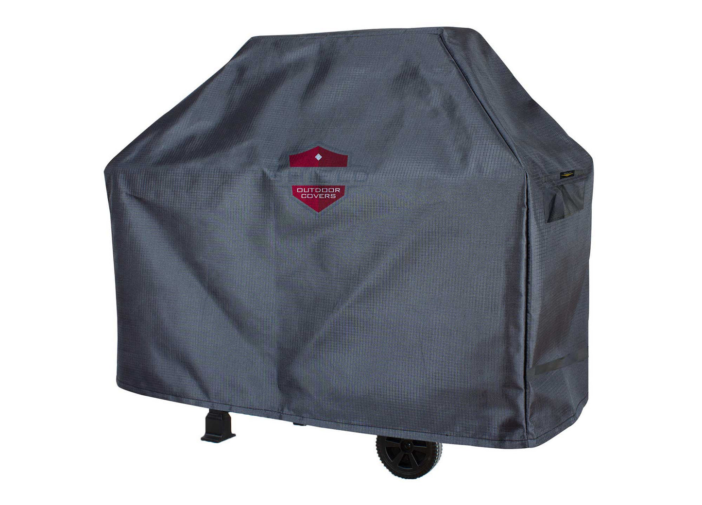 Grill Cart Cover 59x22x47.5 in, gray Shield Outdoor Covers with side pocket and wheels on Tampa Home & Garden Store