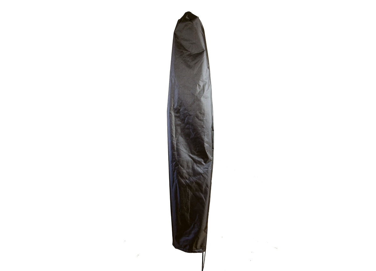 Umbrella Cover 11' Mercury black fabric by Shield Outdoor Covers for outdoor umbrellas on Tampa Home & Garden Store