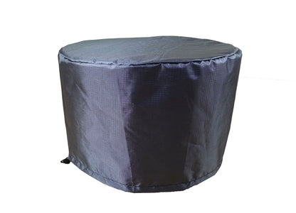 Round fire table cover Mercury DIA36.5''x25''H dark navy cover on Tampa Home & Garden Store