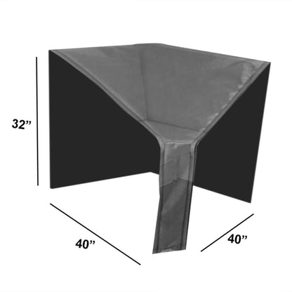 Modular Corner Cover 40Wx40Dx32H Mercury for Shield Outdoor Covers outdoor furniture on Tampa Home & Garden Store