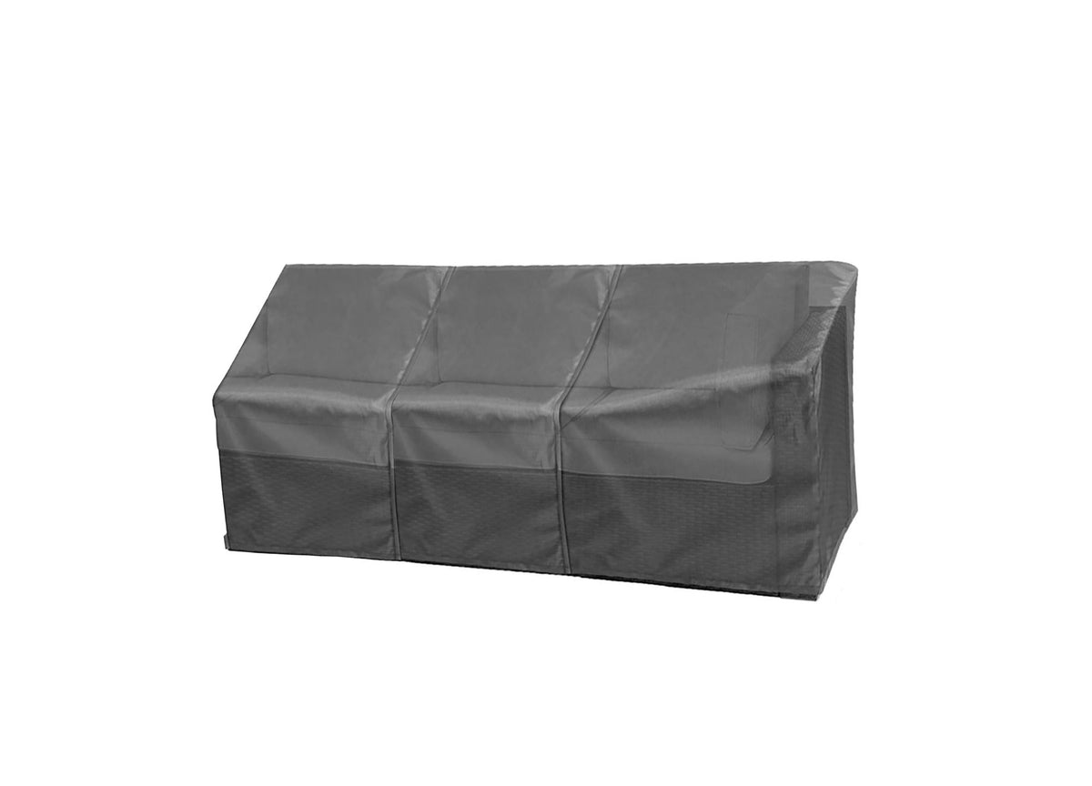 Modular Cover Sofa Right End 88Wx40Dx18H, charcoal gray Shield Outdoor Covers Mercury cover on Tampa Home & Garden Store
