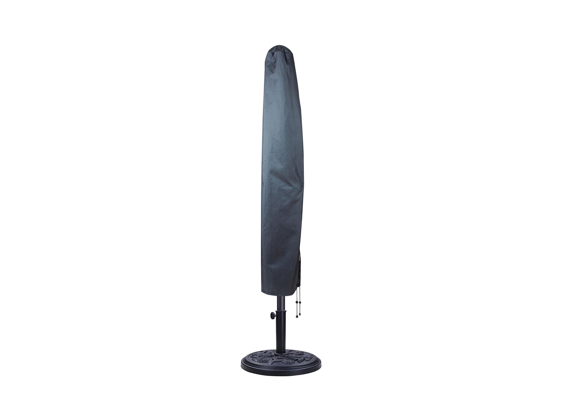 Umbrella Cover X-Large Market Mercury by Shield Outdoor Covers, gray cover for umbrella on Tampa Home & Garden Store