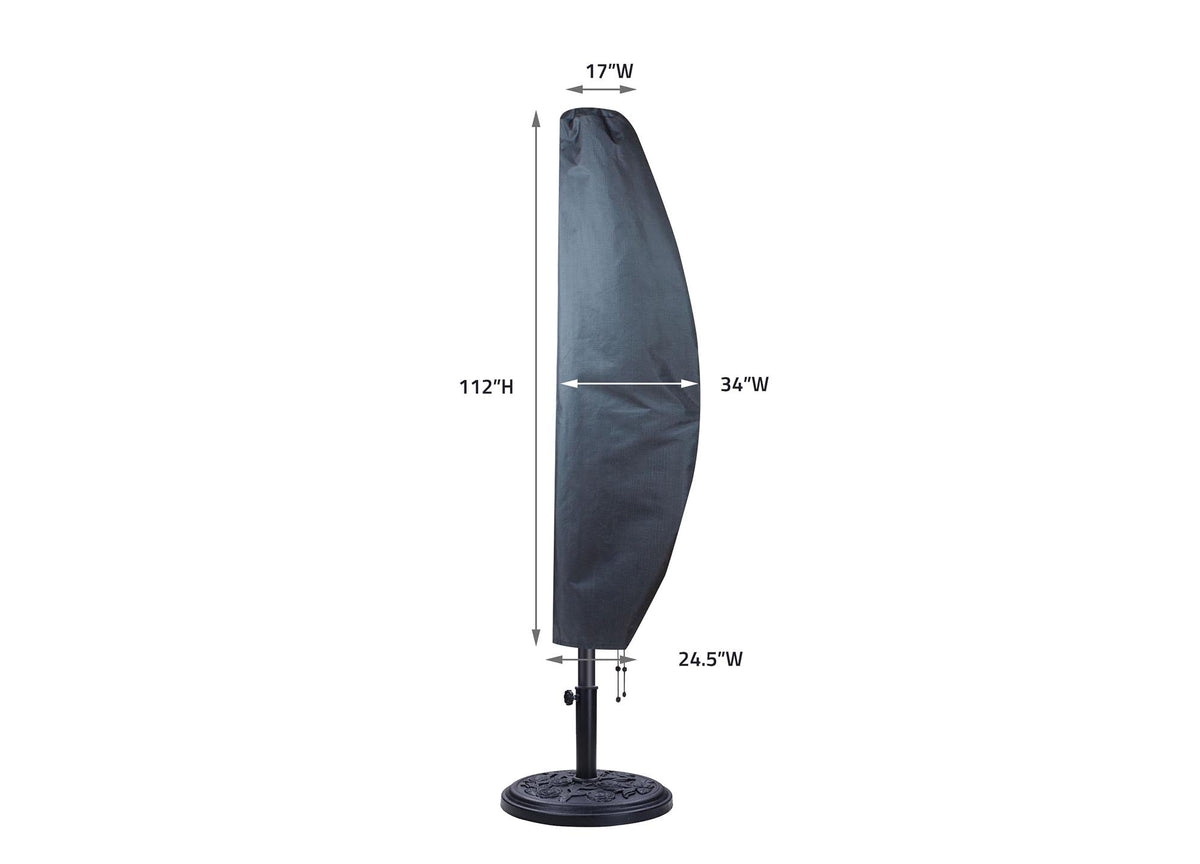 Umbrella Cover AG28 Market Mercury Shield; fits 21.65–23.62 in wide and 112 in high on Tampa Home & Garden Store