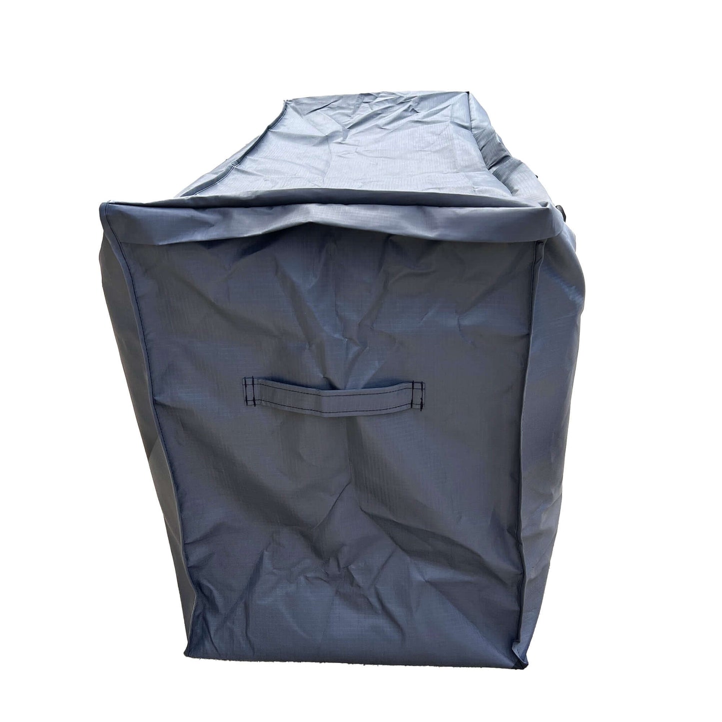 Cushion storage bag Mercury by Shield Outdoor Covers, gray fabric with 44Lx16Dx22H on Tampa Home & Garden Store