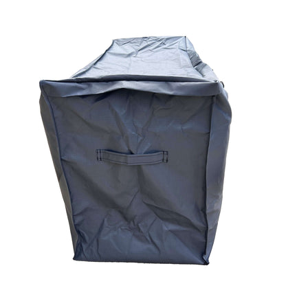 Cushion storage bag Mercury by Shield Outdoor Covers, gray fabric with 44Lx16Dx22H on Tampa Home & Garden Store