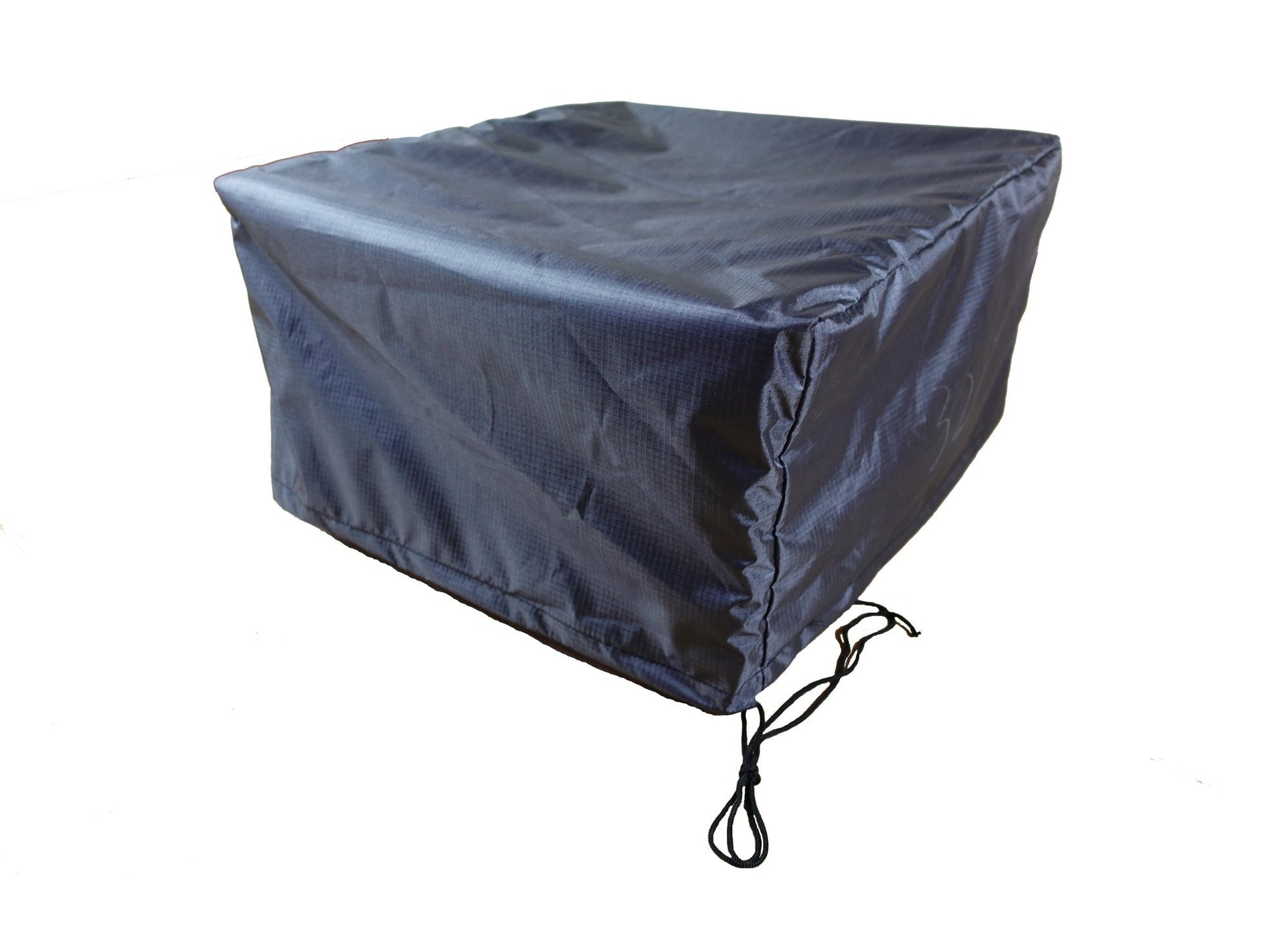 Square Mercury Fire Table Cover by Shield Outdoor Covers, 44W x 44D x 25H, drawcords on Tampa Home & Garden Store