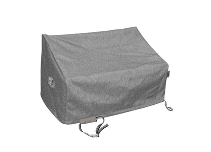 Premium Heavy-Duty Loveseat Cover gray 3-layer water- and UV-resistant Shield Outdoor Covers on Tampa Home & Garden Store
