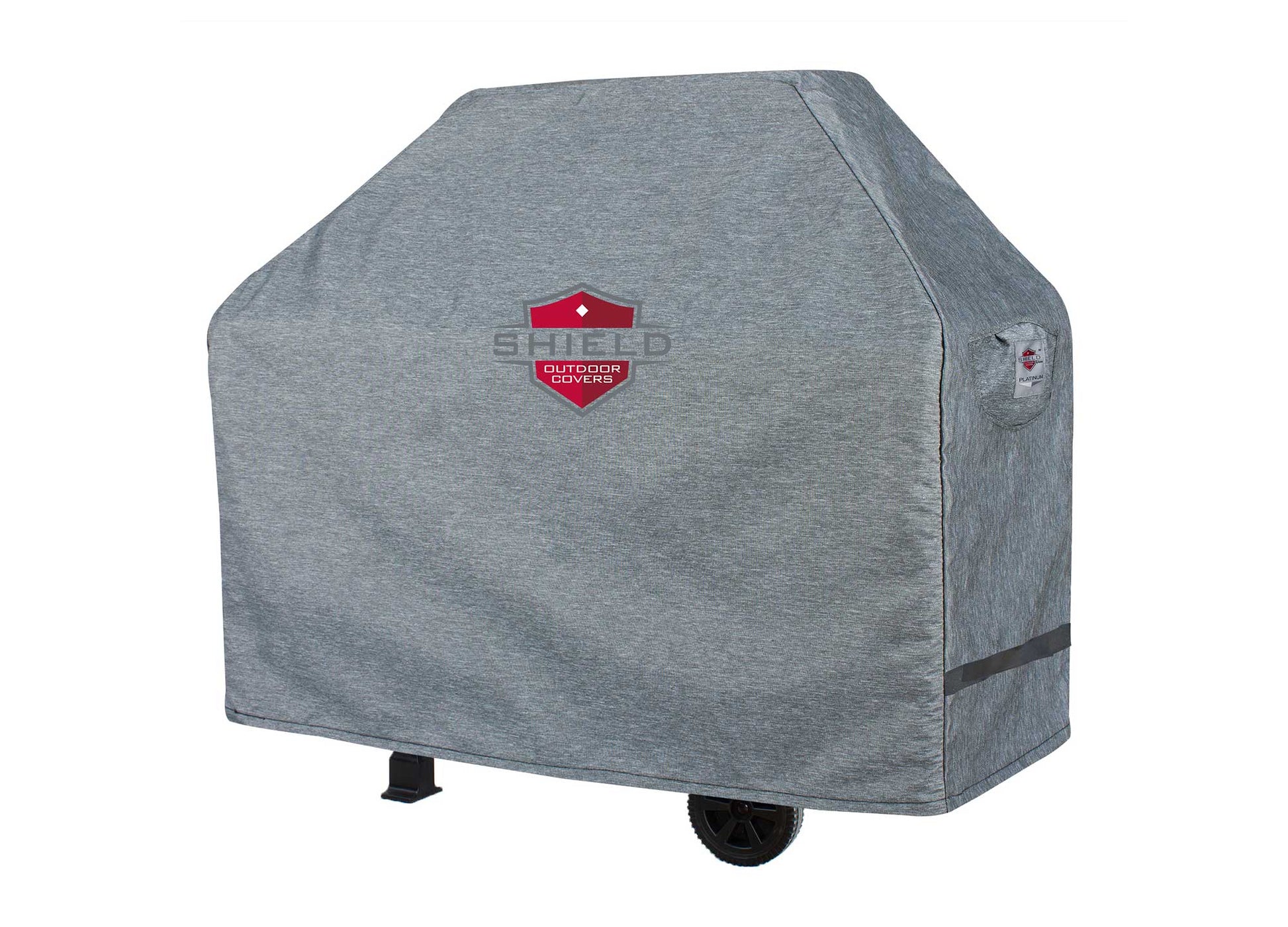 BBQ Grill Cart Cover Platinum gray Shield Outdoor Covers on Tampa Home & Garden Store