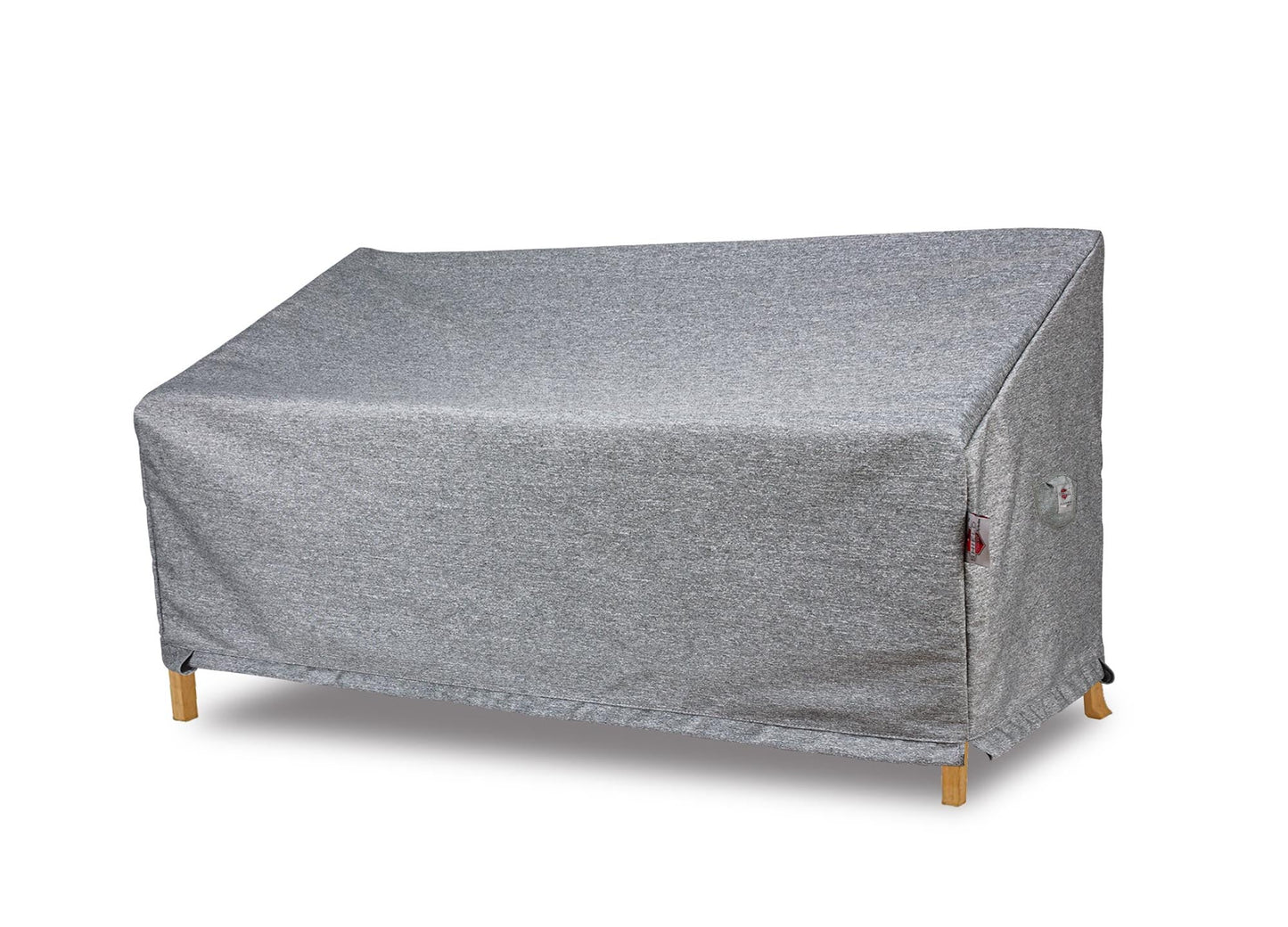 Sofa cover Large Platinum gray Shield Outdoor Covers 91.73W x 36D x 23/36H on Tampa Home & Garden Store