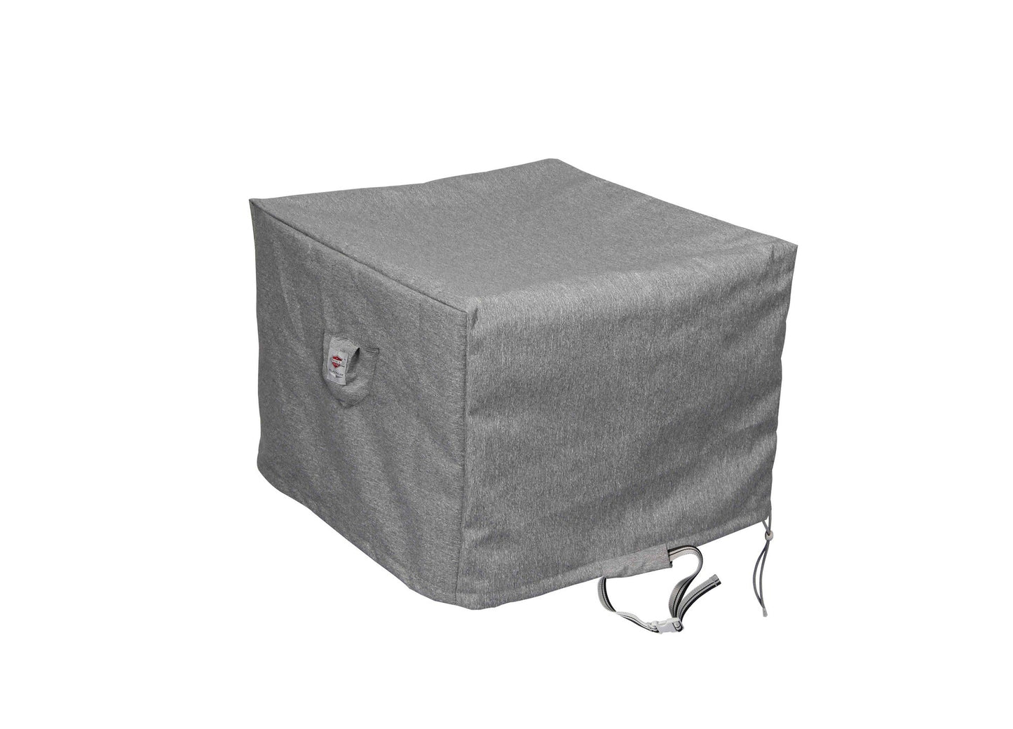 Premium Heavy-Duty Rectangular Ottoman Cover gray Shield 29W x 26D x 17H outdoor cover on Tampa Home & Garden Store