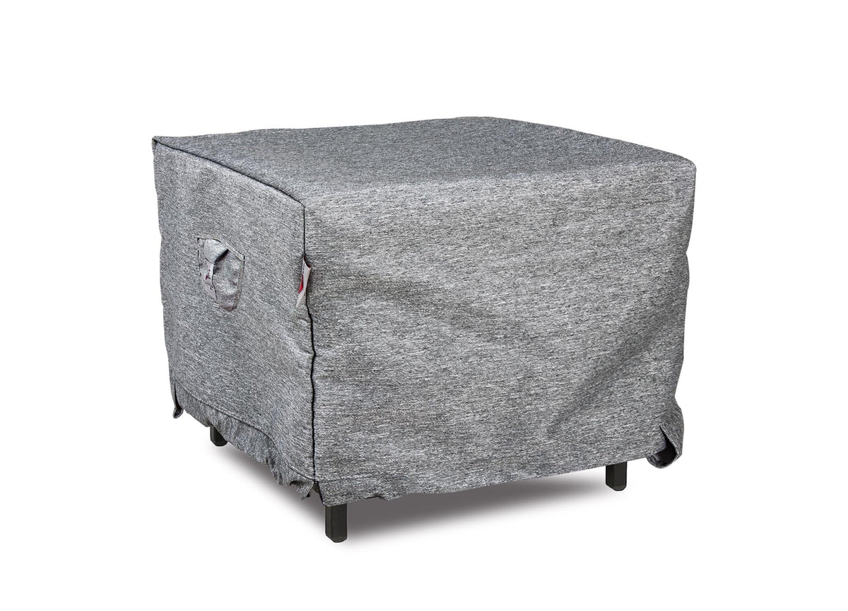 Accent Table Cover gray textured water- and UV-resistant Shield Outdoor Covers 25x25x18.5 in on Tampa Home & Garden Store