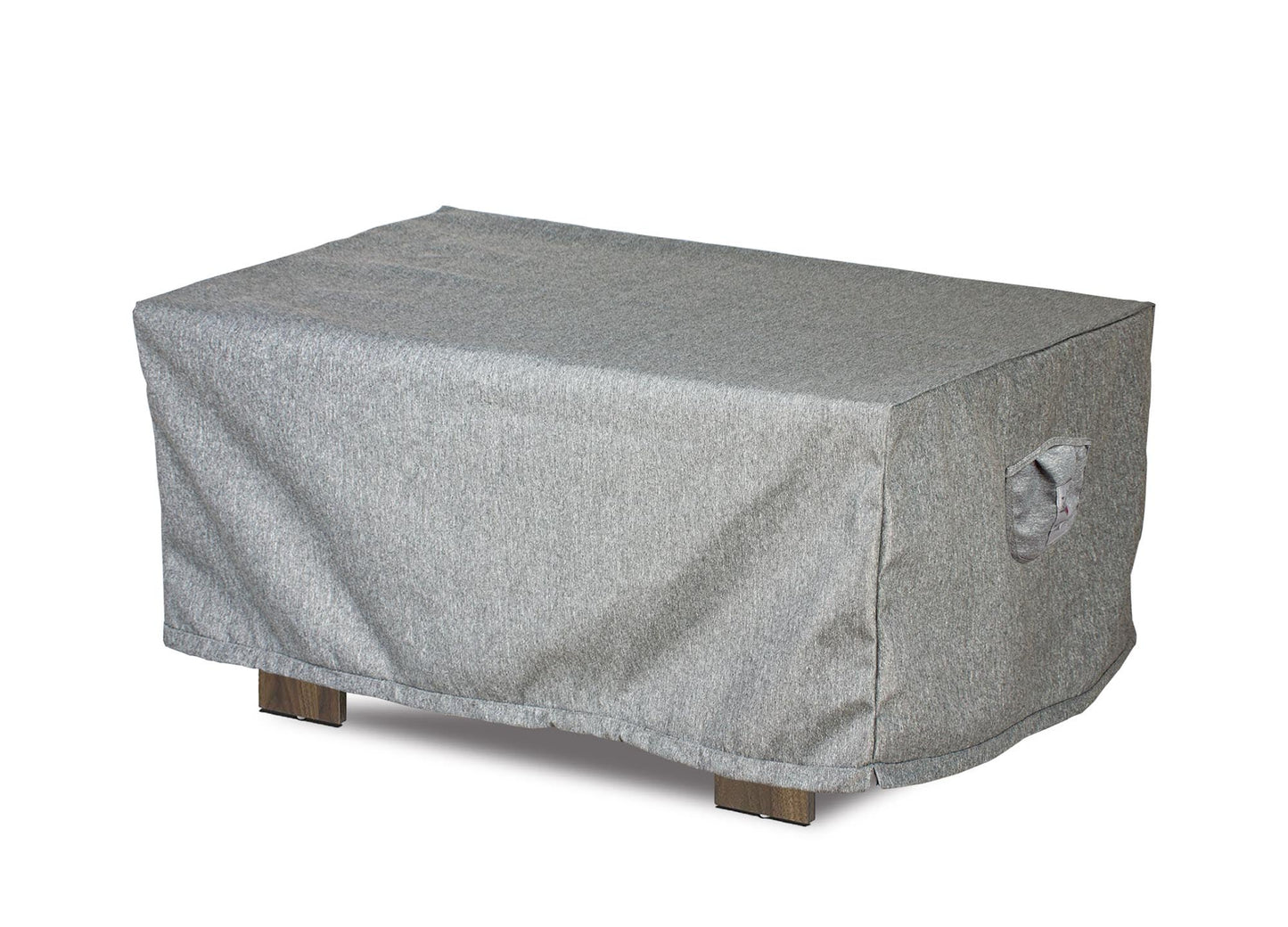 Coffee Table Cover gray heavy-duty 3-layer Platinum Shield Outdoor Covers with handles on Tampa Home & Garden Store