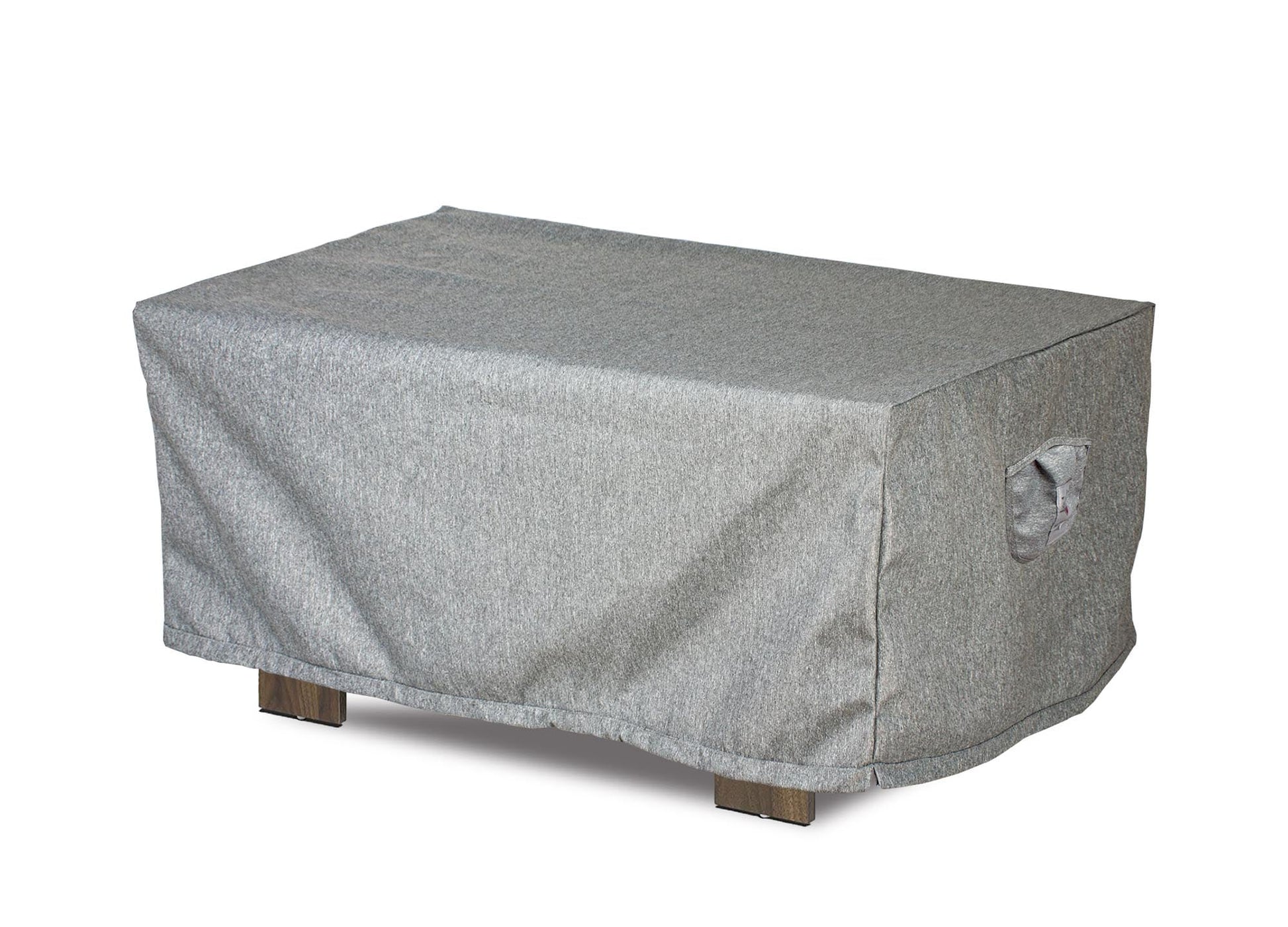 Coffee Table Cover gray heavy-duty 3-layer Platinum Shield Outdoor Covers with handles on Tampa Home & Garden Store