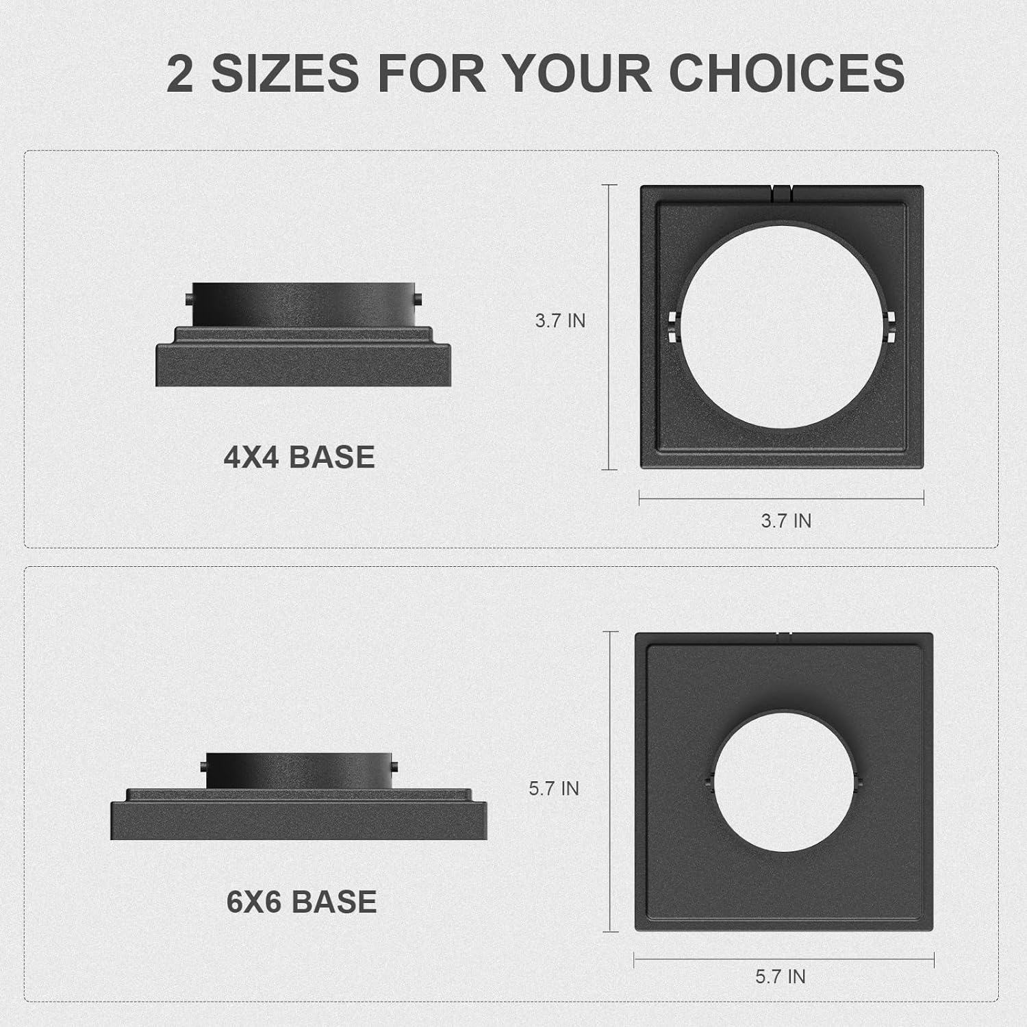 CPLA03 Modern 3000K 3W 12V AC Low Voltage Aluminum LED Post Cap Light for 4x4 or 6x6 - Tampa Home & Garden Store