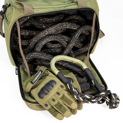 4x4 Tactical Response Kit olive green bag with braided paracord coils Carbon Offroad USA on Tampa Home & Garden Store