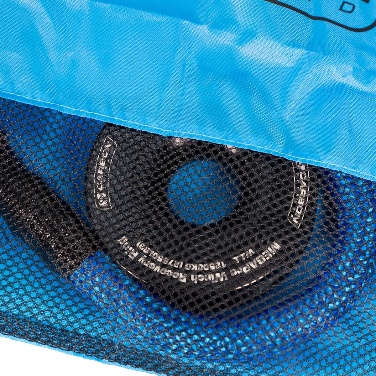 Recovery Ring and Soft Shackle Combo in blue fabric with Carbon Offroad USA branding on Tampa Home & Garden Store