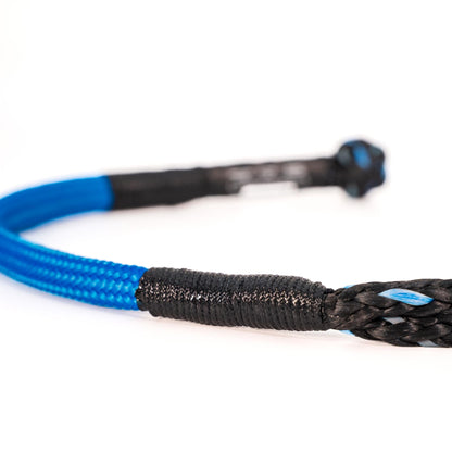 UTV & Small Vehicle Soft Shackle blue and black braided rope by Carbon Offroad USA on Tampa Home & Garden Store