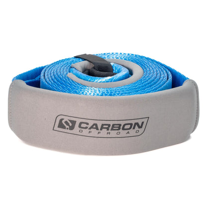 Tree Trunk Protector Strap blue braided rope gray sleeve Carbon Offroad USA on Tampa Home & Garden Store
